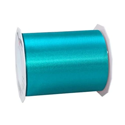 Image of Präsent Adria Satin Ribbon Aquamarine 112 mm Width, 25 m Length