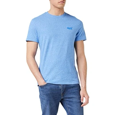 Image of Superdry Classic T Shirt Blue size L