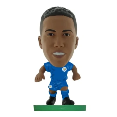 Image of SoccerStarz Leicester Youri Tielemans Home Kit (New Classic)
