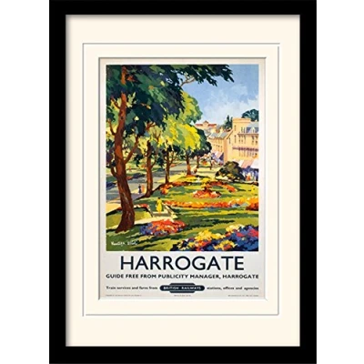 Image of National Railway Museum Harrogate (1) 30 x 40cm Memorabilia, MDF, Multi Coloured