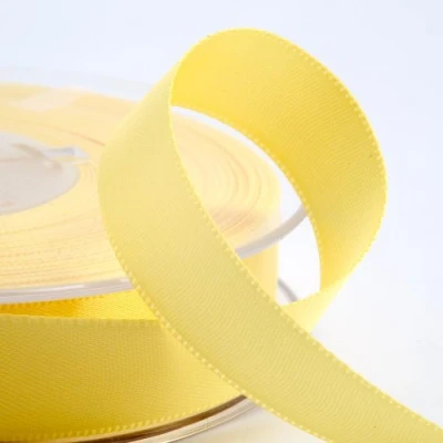 Image of Italian Options Satin Ribbon, 38mm Wide x 25 Metre Roll, Lemon