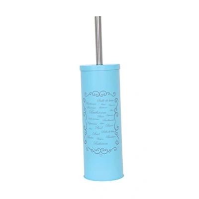 Image of MSV Paris Toilet Brush, Stainless Steel, Blue, 30 x 20 15 cm