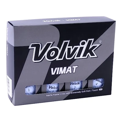 Image of Volvik Unisex&#039;s Vimat Golf Ball, White, one size