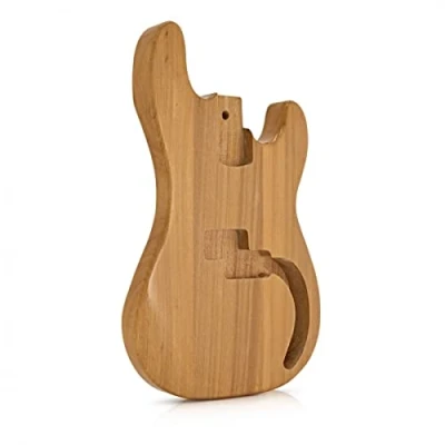 Image of Replacement Bass Guitar Body Blank by Gear4music Natural Ash