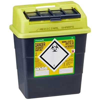 Image of SHARP SAFE SHARPS BIN 13LTR