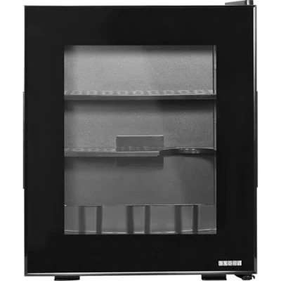 Image of Corby Eton E 10L Glass Door Minibar in Black UK Plug