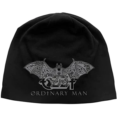 Image of Razamataz Ozzy OSBOURNE JERSEY BEANIE #4 ORDINARY MAN LOGO CAP