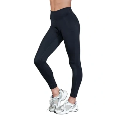 Image of Silky Dance High Waisted Leggings for Women&#039;s with Tummy Control, Black Gymnastics Leggings, Sport Running Large