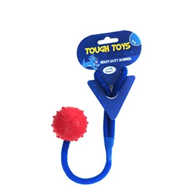Image of Happy Pet Studded Rope Ball 2&quot; Floater