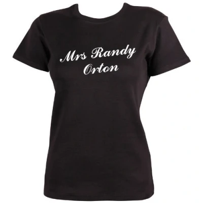 Image of Dead Fresh Mrs Randy Orton T Shirt, M Black