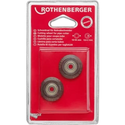 Image of Rothenberger 70341 Spare Cutter Wheel for Stainless Pipes, Black, Set of 2 Piece