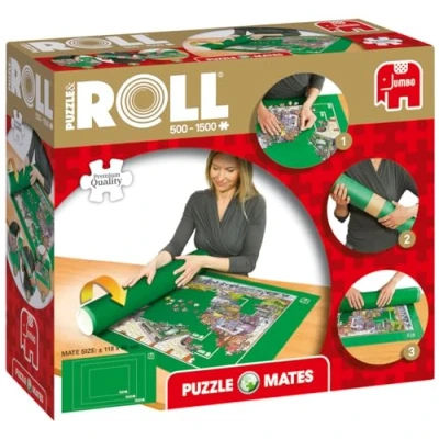 Image of Jumbo Puzzle Mates &amp; Roll Jigroll for Puzzles up to 1500 Pieces, Multi, 17690