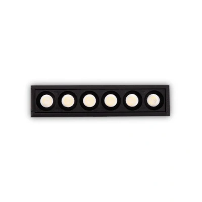 Image of O Zone LED Outdoor Display Light Black 3000K Ip66 6x Recessed Downlight