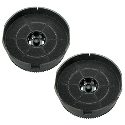 Image of SPARES2GO Carbon Vent Extractor Filter compatible with IKEA UTDRAG Cooker Hood (Pack of 2)