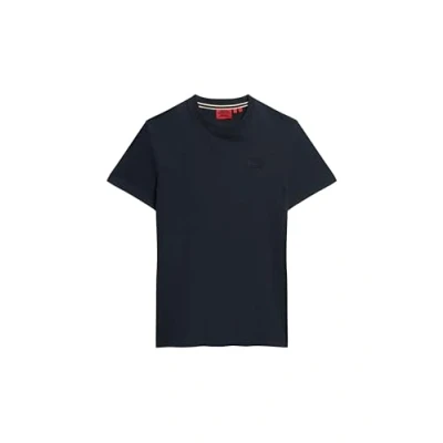Image of Superdry Men&#039;s Vintage Logo Emb Tee T Shirt, Dark Navy, XXL