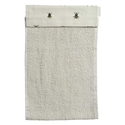 Image of Sophie Allport Bees Roller Hand Towel, 100% Cotton, Hard Wearing &amp; Absorbent Kitchen Towel Accessory