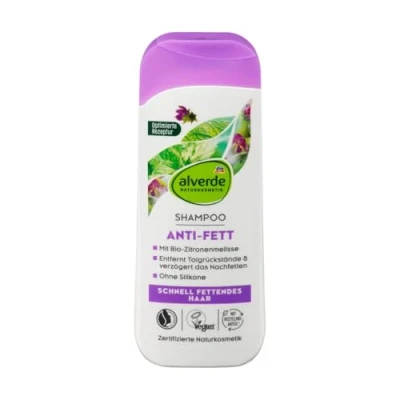 Image of Alverde Anti Fett Shampoo for Greasy and Normal Hair 200 ml