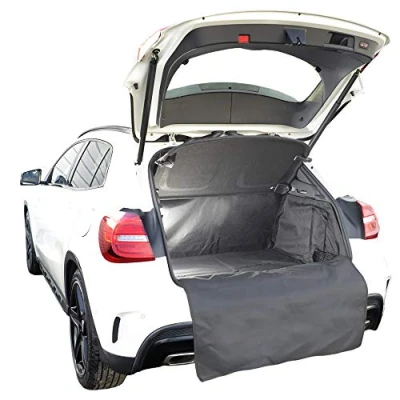 Image of UK Custom Covers BL357 Tailored Waterproof Boot Liner Mat Black To Fit Mercedes GLA (Including AMG) 2014 2019