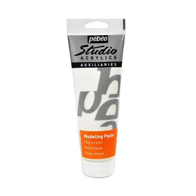 Image of PEBEO 250 ml Studio Acrylics Auxiliaries Modeling Paste, White, 524130