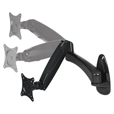 Image of ARCTIC W1 3D Wall Mount with Full Motion Gas Lift Arm, Space Saving Attachment, up to 43&quot;/49&quot; Ultrawide, 8 kg (17.6 lbs), simple and quick installation Black
