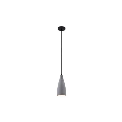Image of Lindby Concrete pendant lamp Sanne in industrial style
