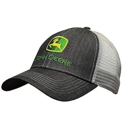 Image of JOHN DEERE Dark Denim Style Mesh Back Hat