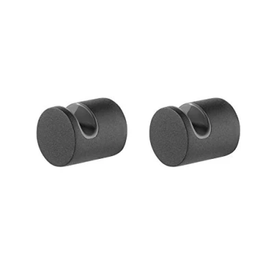 Image of Tiger Bold, Towel hooks small, Black (set of 2), 24x19x19mm