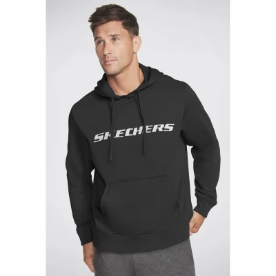 Image of Skechers Men&#039;s Apparel Heritage II Pullover Hoodie, X Large, Black