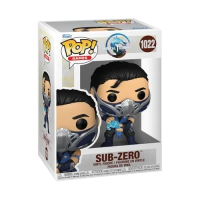 Image of Funko Pop! Games: MK1 Sub Zero Mortal Kombat Game Franchise Collectable Vinyl Figure Gift Idea Official Merchandise Toys for Kids &amp; Adults Video Games Fans