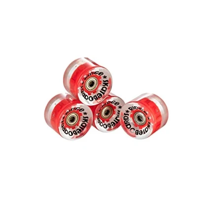 Image of Ridge Skateboards LED Cruiser Skateboard Wheels,LED Red,Standard,R BLAZE