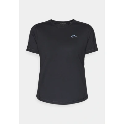 Image of Nike Performance Trail TOP Sports Tshirt, Women&#039;s, Size: XS, Black