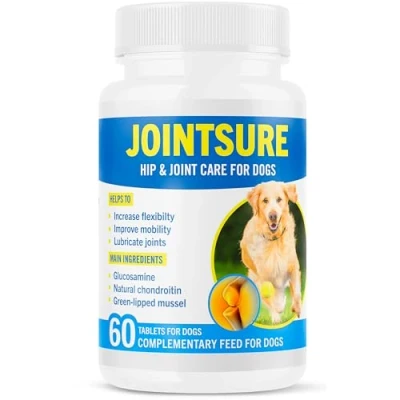 Image of JOINTSURE SENIOR Hip &amp; Joint Supplements for Dogs Pack of 60 Tablets Soothes Joints, Aids Mobility High Levels Glucosamine Green Lipped Mussel (packaging may vary)