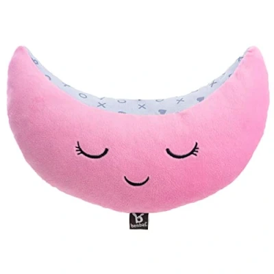 Image of Travel Pillow for Babies Neck Support Children from 4 Years (Pink)