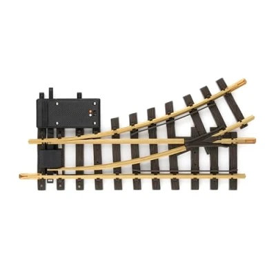 Image of LGB 12150 Electric Switch Left R1 30 Degrees
