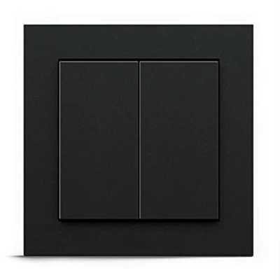 Image of GIRA + Senic Friends of Hue Smart Switch Made in Germany Compatible with Philips No Batteries, Charging Wireless Homekit Light Dimmer Black