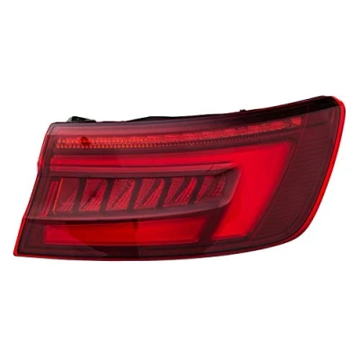 Image of 8W5945092G Rear light HELLA 2SD 012 246 181 Right Outer section LED 12V with bulb holder AUDI: A4 B9 Saloon