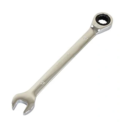 Image of US PRO Tools 12mm Ratchet Spanner Wrench 72 Teeth Open &amp; Ring End 3573