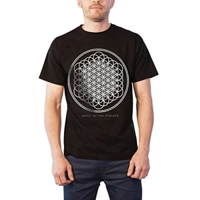 Image of Bring Me The Horizon T Shirt Sempiternal Tour BMTH Official Mens Black S