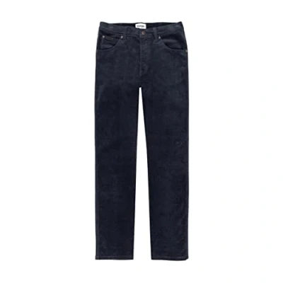 Image of Wrangler Men&#039;s Texas Slim Trousers, Dark Navy, W31 / L34