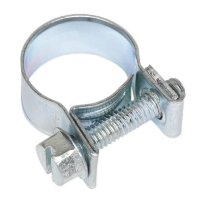 Image of Sealey Mini Hose Clip Ø13 15mm Pack of 30