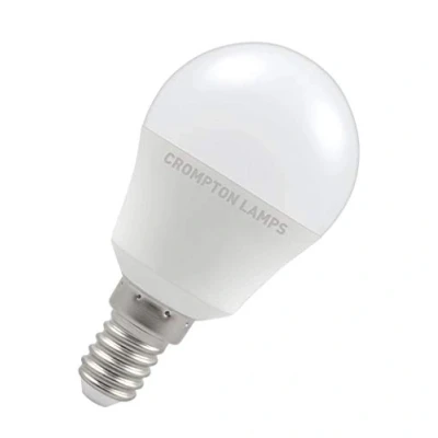 Image of Crompton LED Round Thermal Plastic 5.5W 4000K SES E14