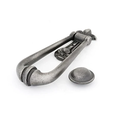 Image of From The Anvil Antique Pewter Loop Door Knocker