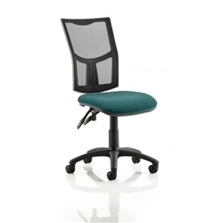 Image of Eclipse II Lever Task Operator Chair Black Mesh Back With KCUP1007