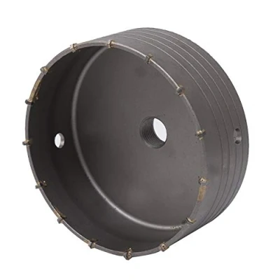 Image of Concrete TCT Core Drill Bit Tungsten Carbide Tipped Brick Stone and SDS Plus Holder (Core 150MM)