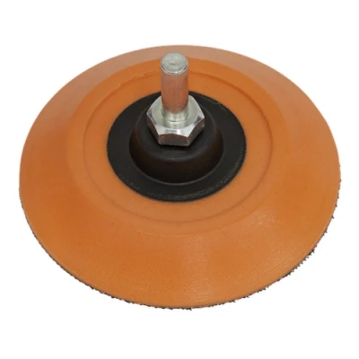 Image of Sealey Hook and Loop Backing Pad Ø75mm 6mm Shaft