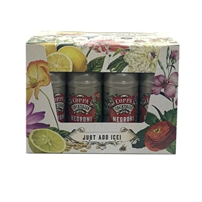 Image of Premium Ready to Drink Mini Coppa Cocktails (Negroni) (Pack of 12)
