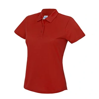 Image of AWDis Womens Cool Polo Fire Red