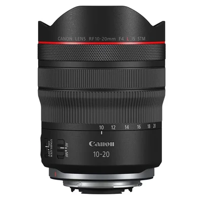 Image of Canon RF 10 20mm f4L IS STM Wide Angle Zoom Lens