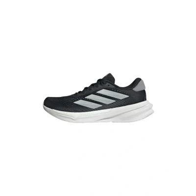 Image of adidas Performance Supernova Stride Road running shoes, Women&#039;s, Size: 3.5, Core black cloud white grey Textile/synthetics