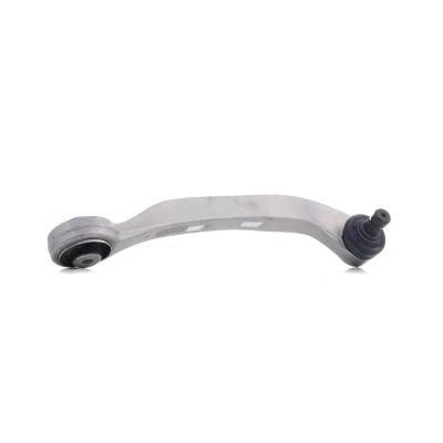 Image of 4E0407505B, 4E0407505E Suspension Arm LEMFÖRDER 27027 01 with rubber mount Front Axle, Upper, Left, Control AUDI: A6 C6 Avant, Allroad